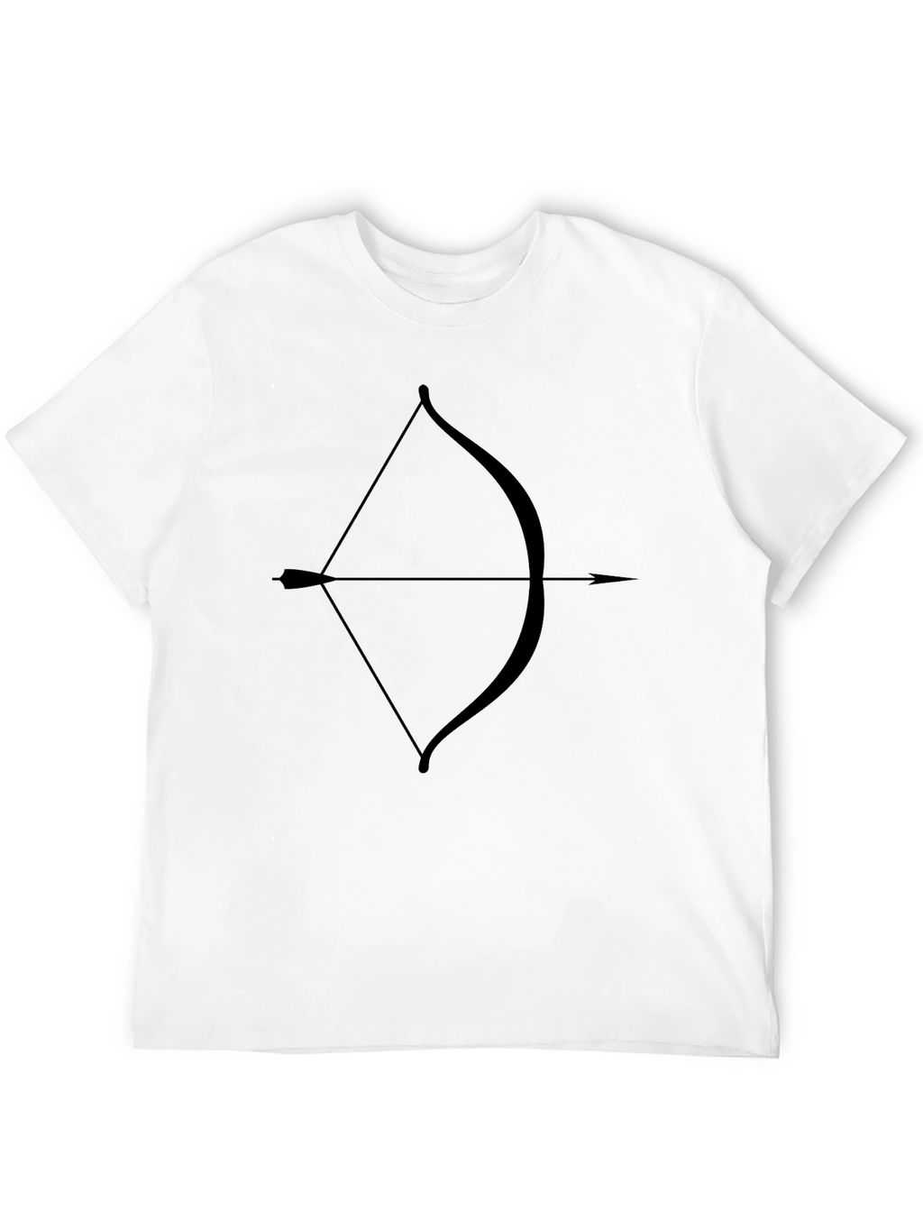 Archer Tee: Black Bow & Arrow Graphic T-Shirt