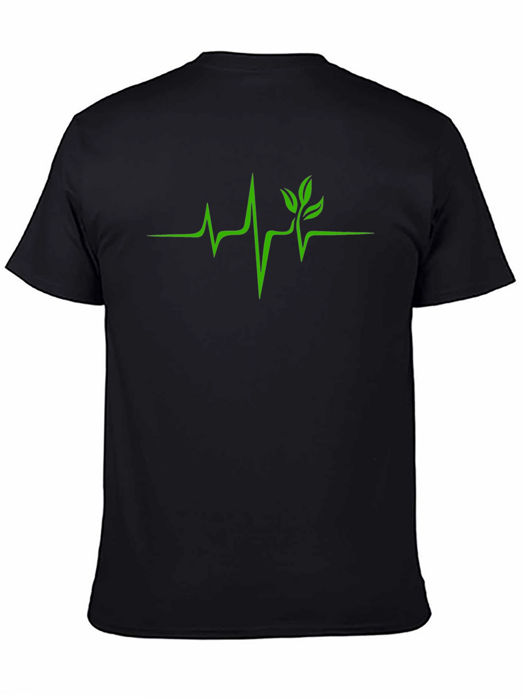 Nature Heartbeat T-Shirt - Green Life Line Tee