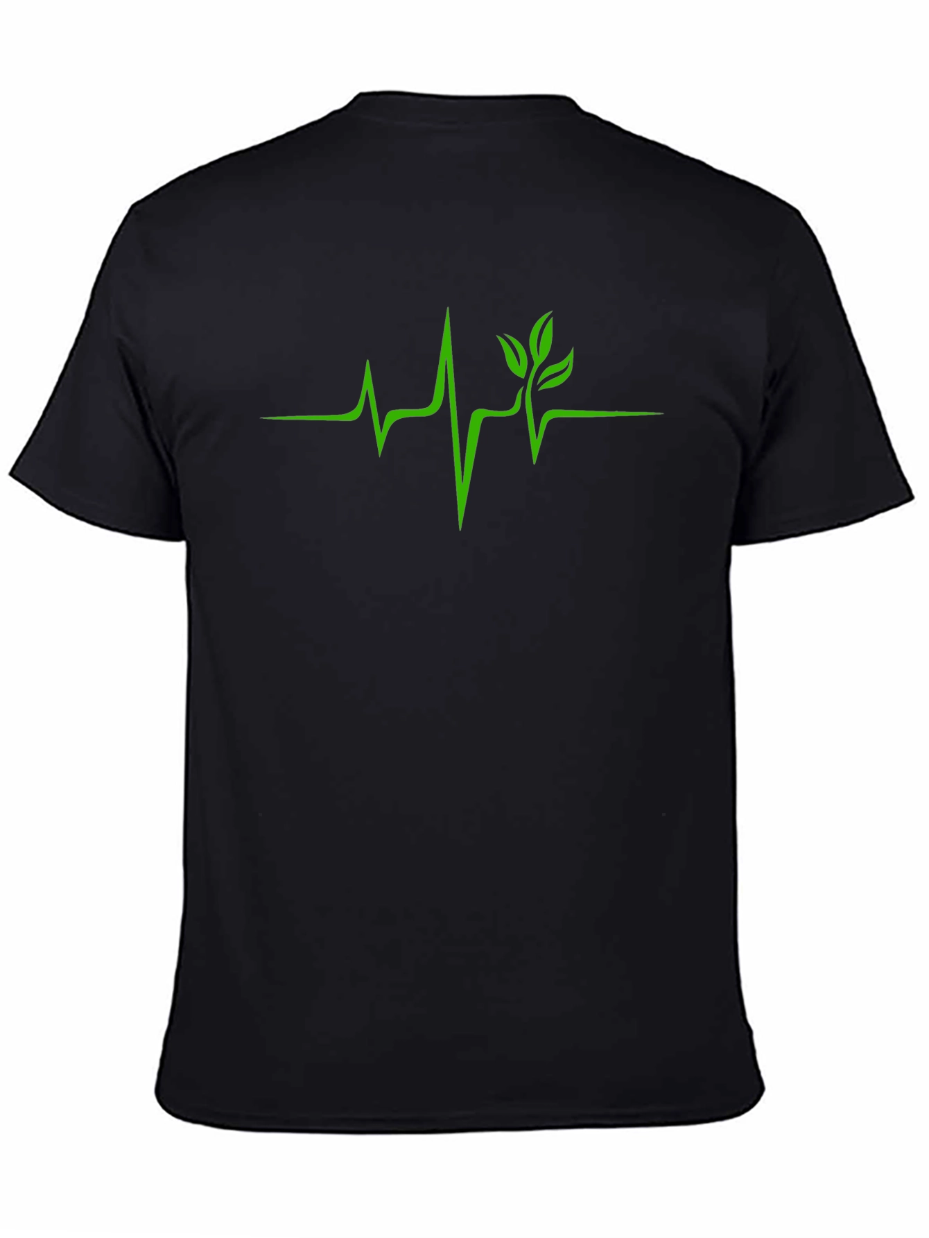 Nature Heartbeat T-Shirt - Green Life Line Tee