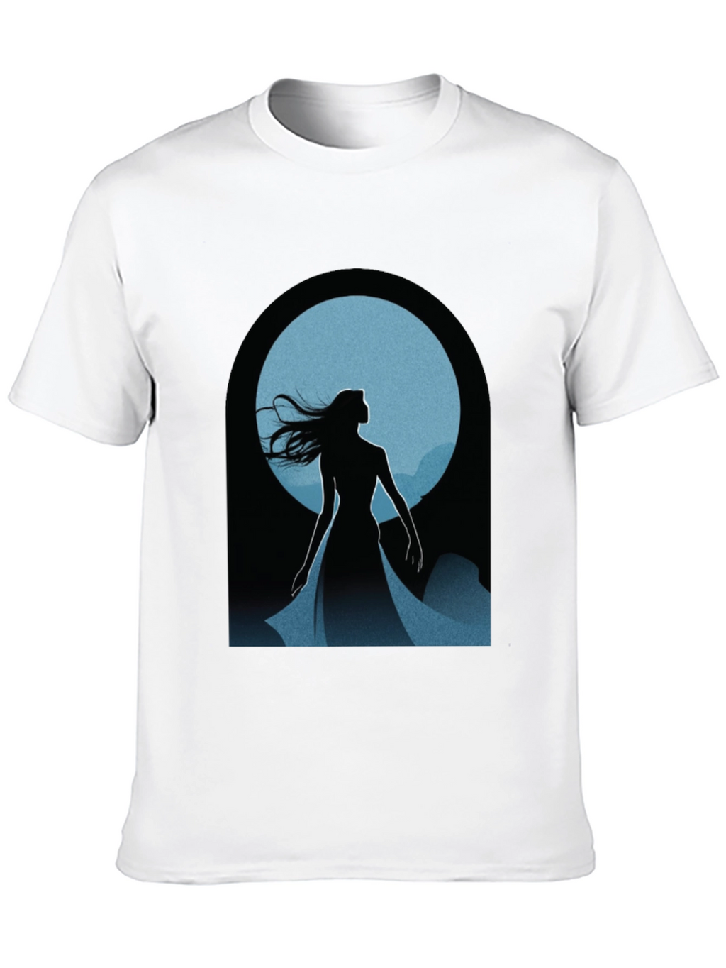 Mystic Woman Silhouette Graphic Tee