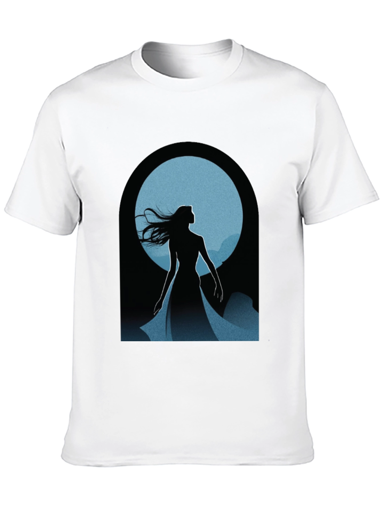Mystic Woman Silhouette Graphic Tee