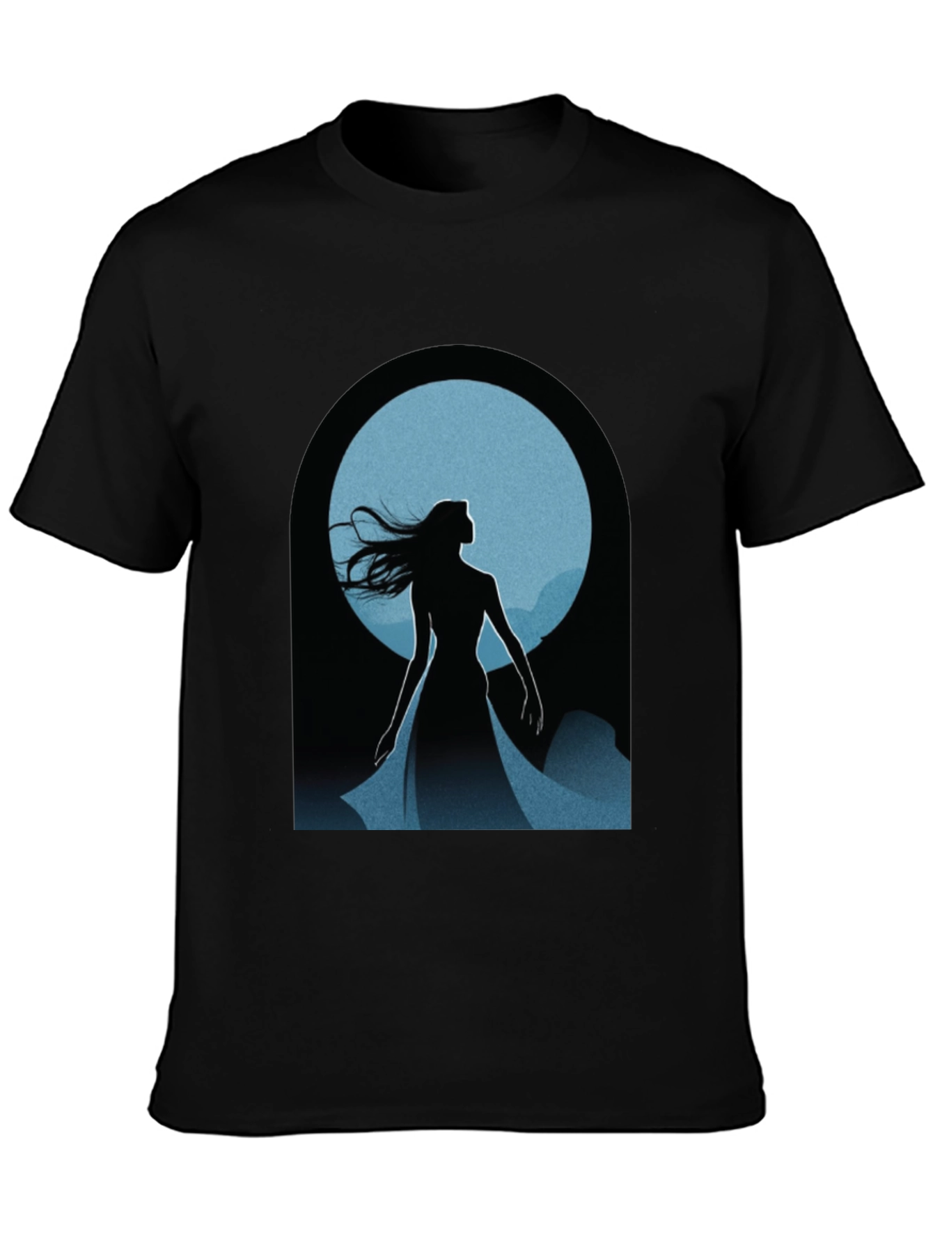 Mystic Woman Silhouette Graphic Tee