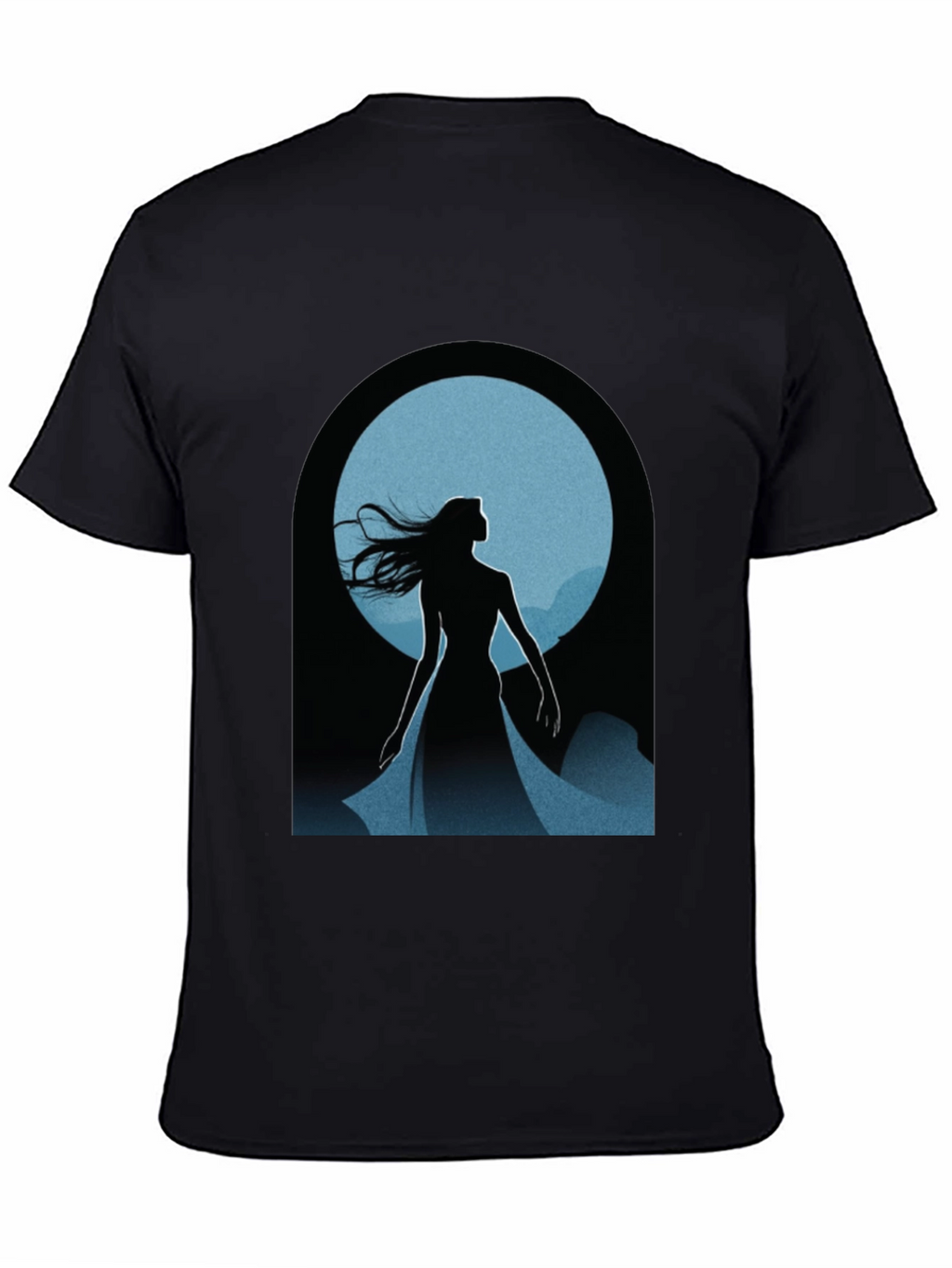 Mystic Woman Silhouette Graphic Tee