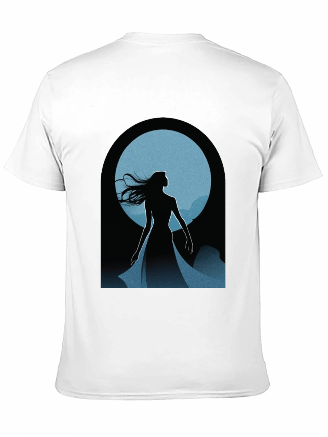 Mystic Woman Silhouette Graphic Tee
