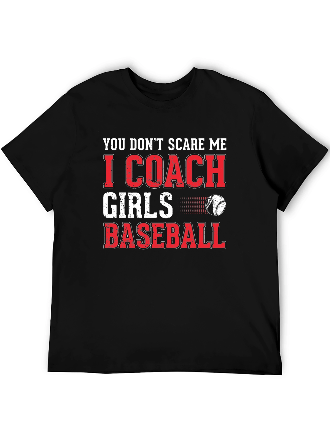Coach Girls Baseball Graphic T-Shirt