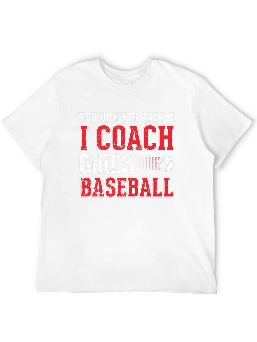 Coach Girls Baseball Graphic T-Shirt