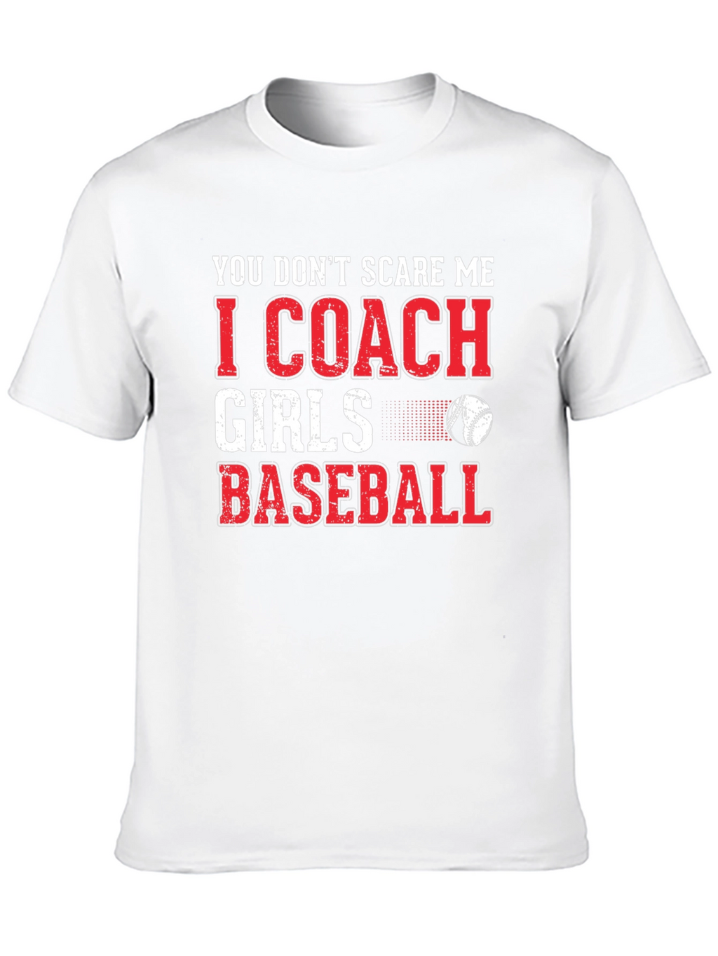 Coach Girls Baseball Graphic T-Shirt