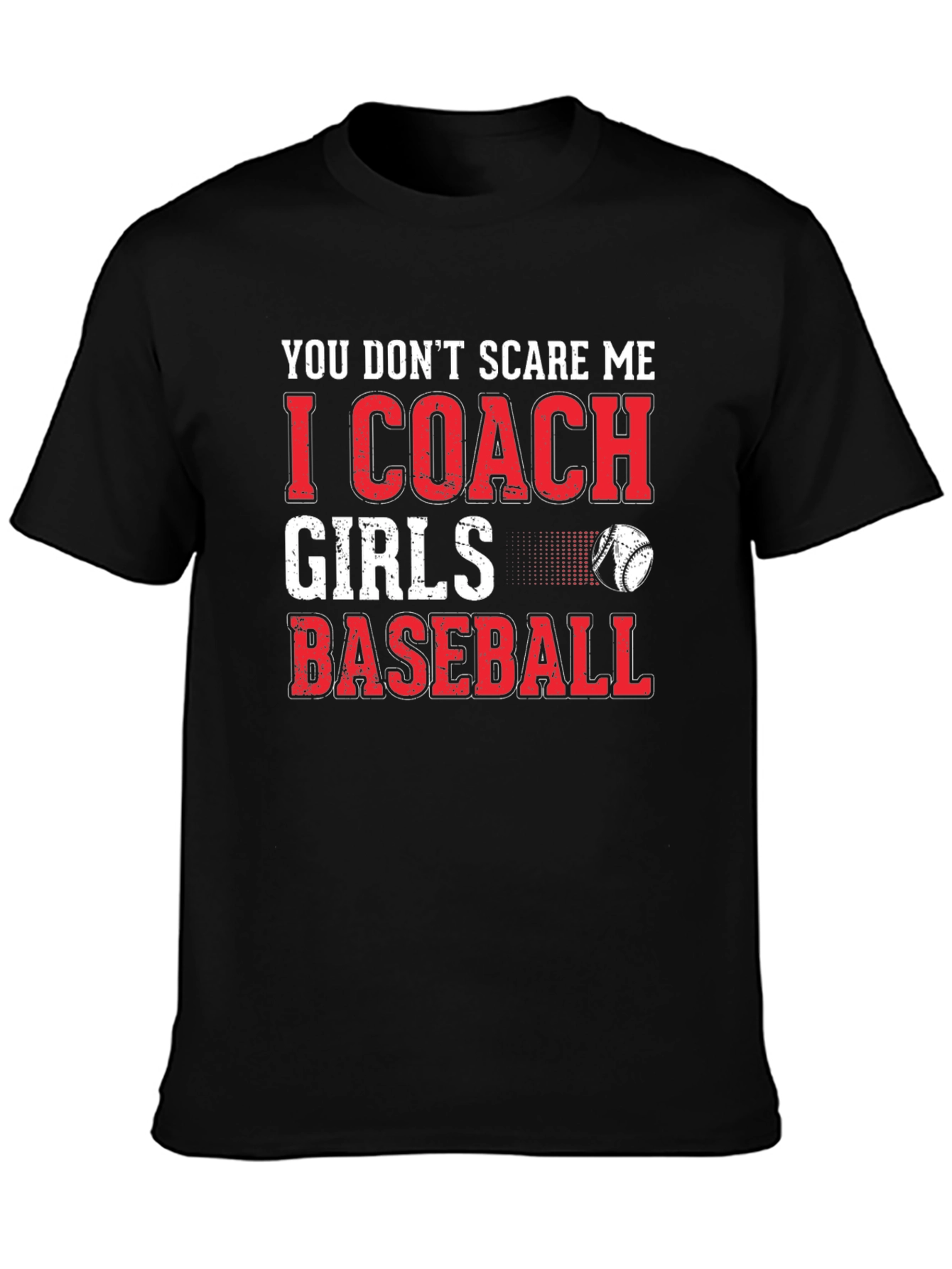 Coach Girls Baseball Graphic T-Shirt