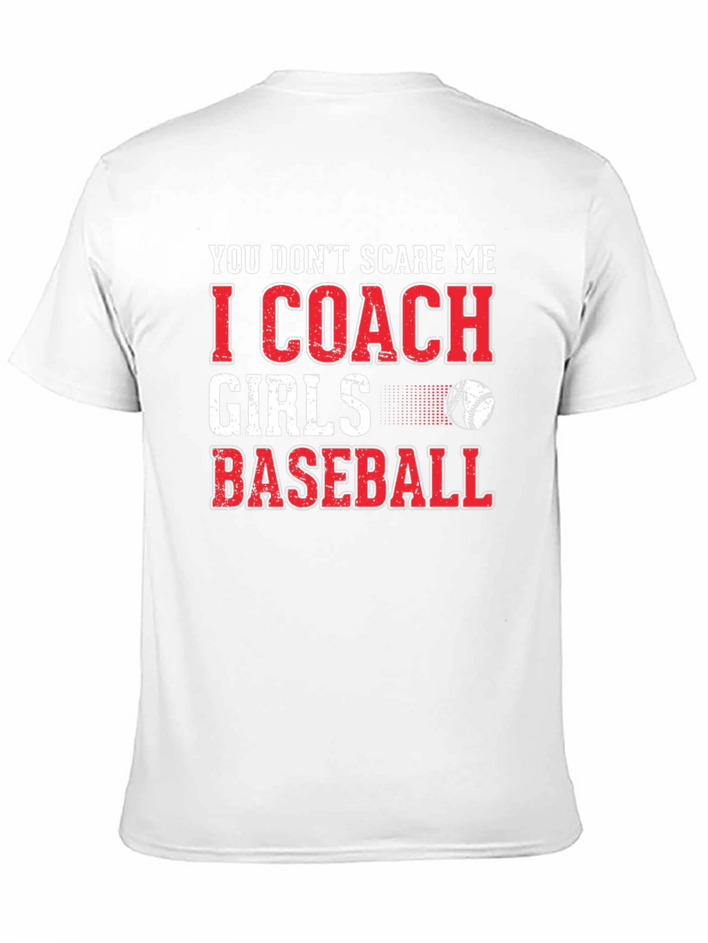 Coach Girls Baseball Graphic T-Shirt