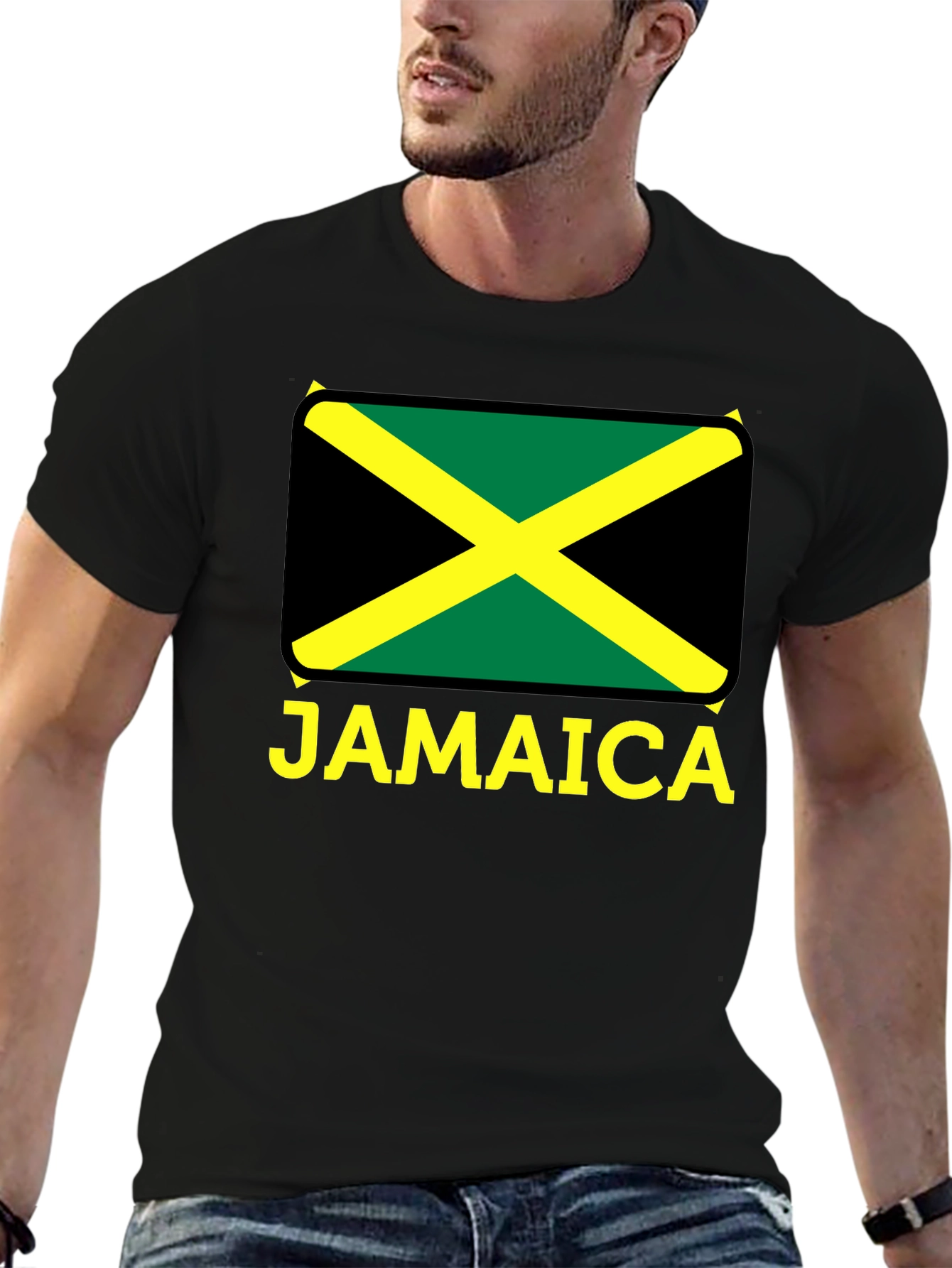 Jamaica Flag Graphic T-Shirt