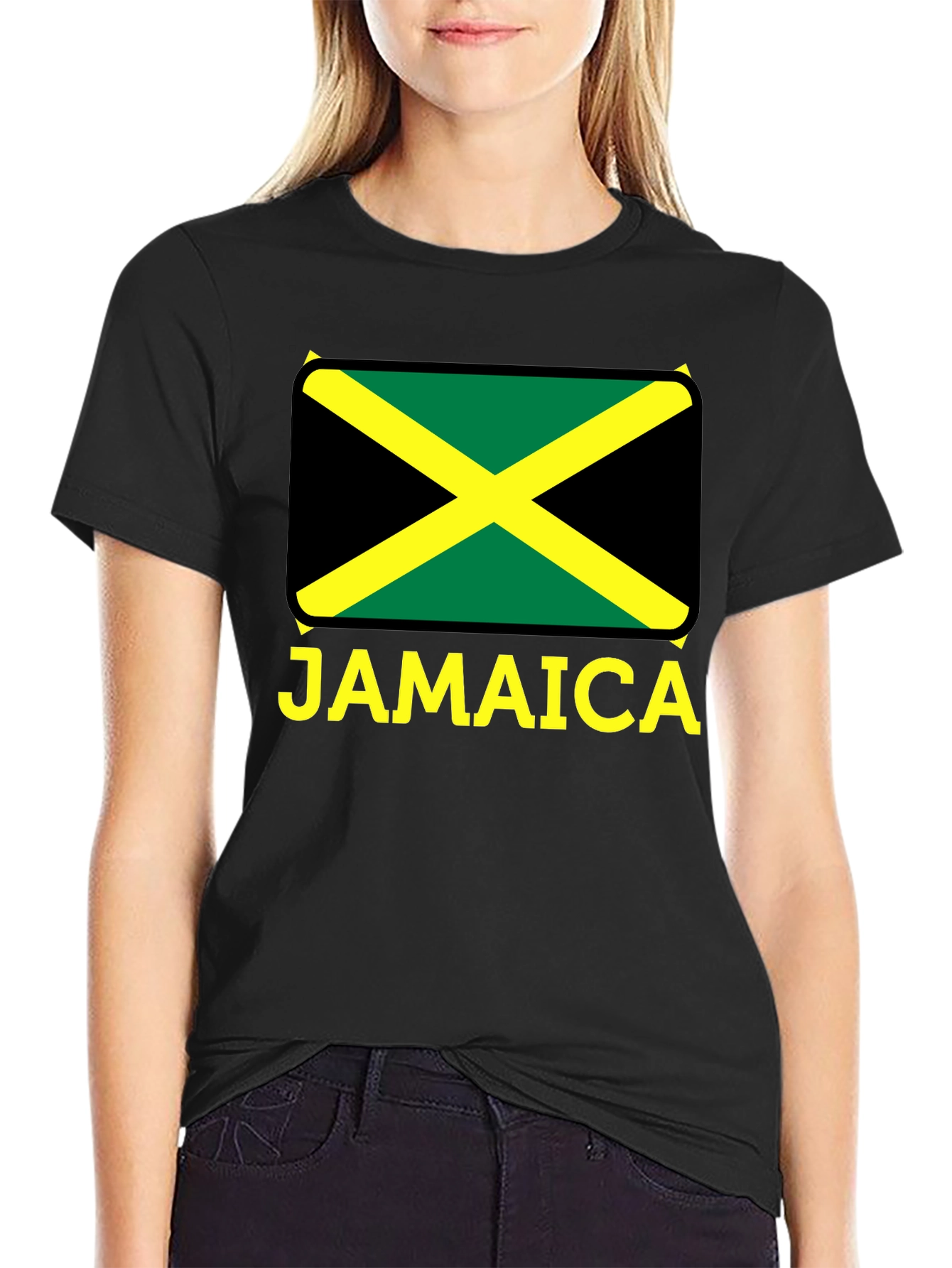 Jamaica Flag Graphic T-Shirt