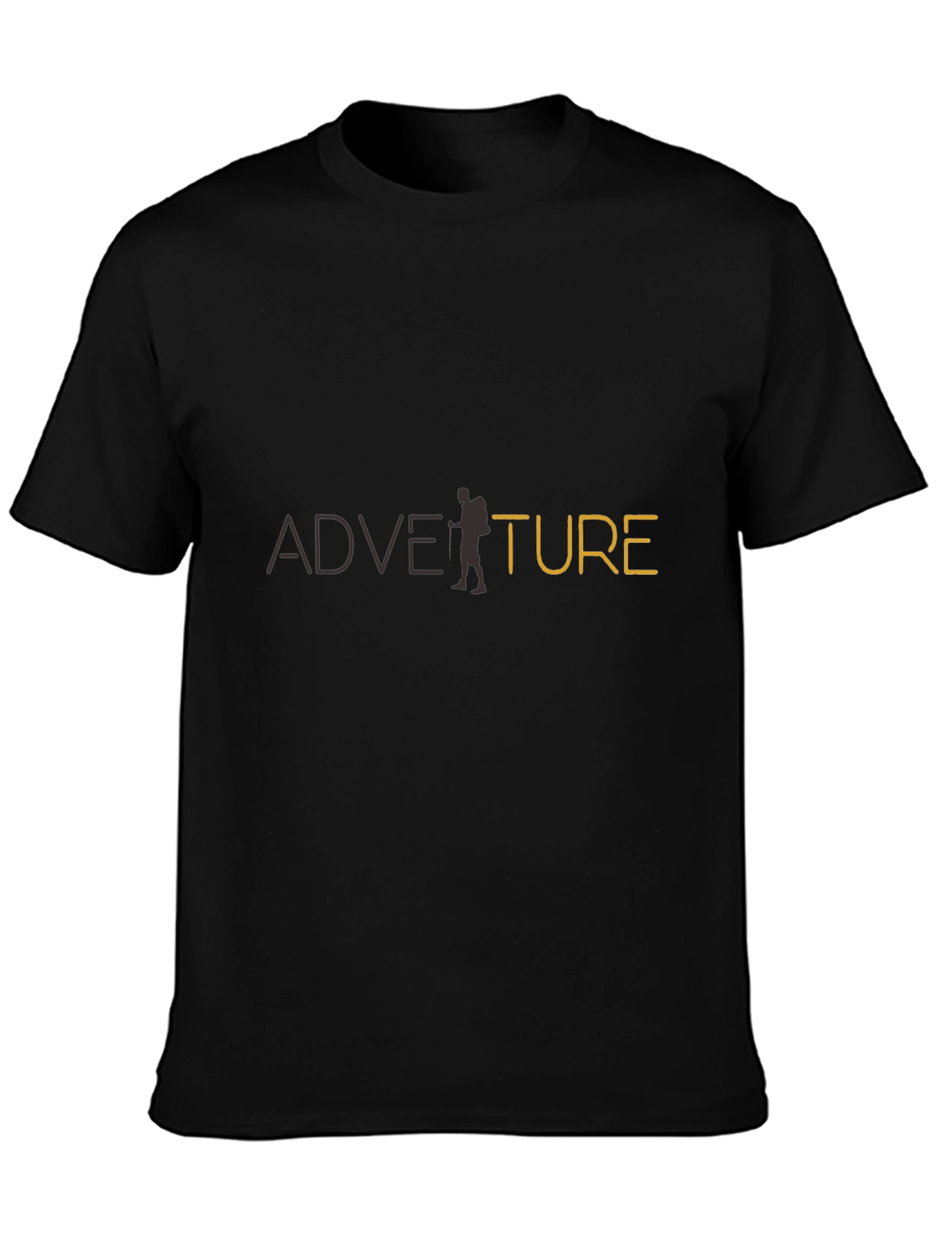 Adventure Awaits: Mens Graphic T-Shirt