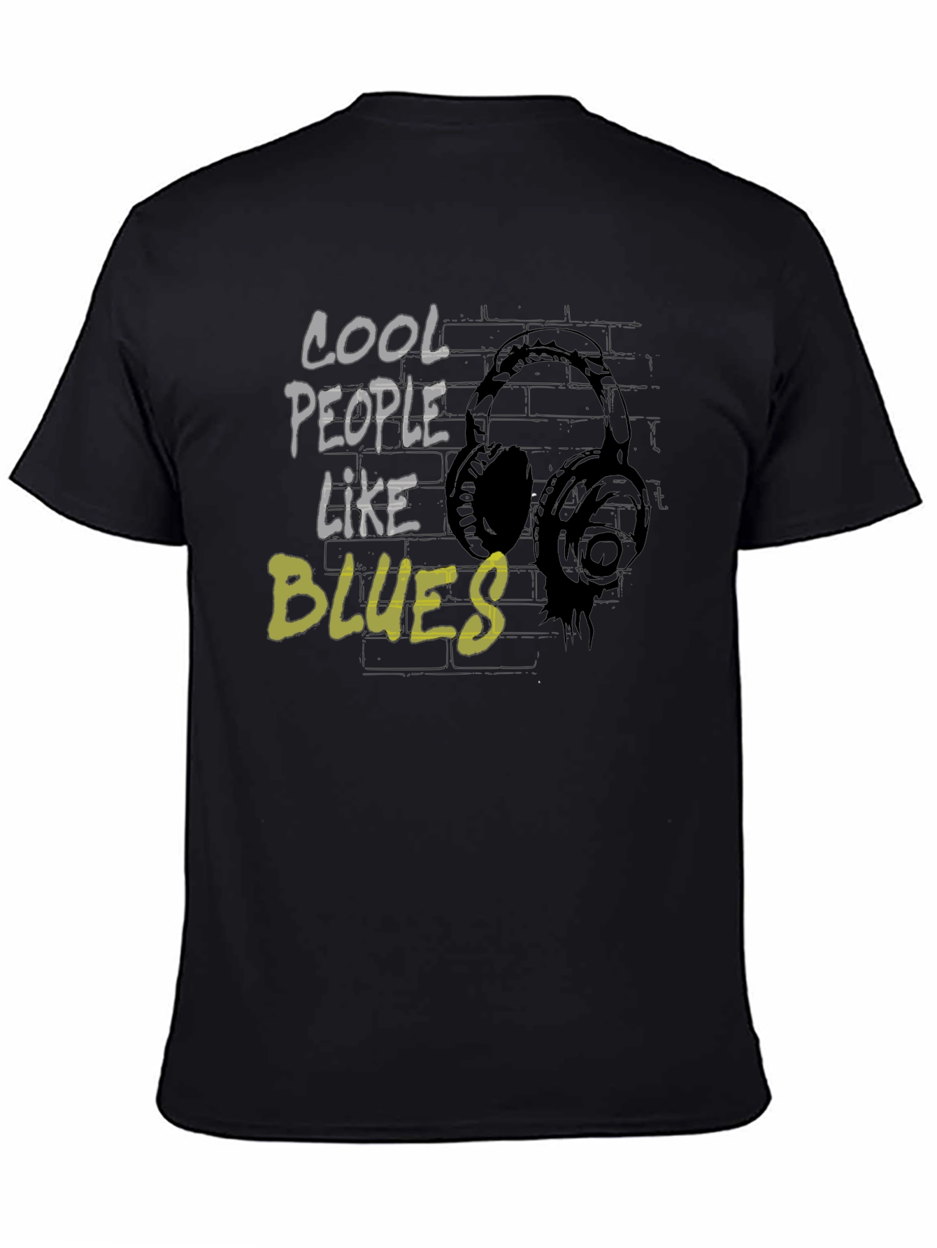 Cool People Like Blues Graphic Tee