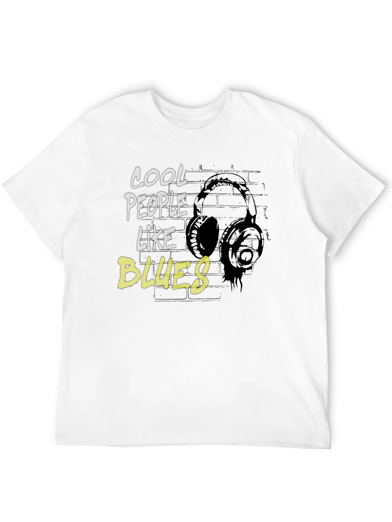 Cool People Like Blues Graphic Tee
