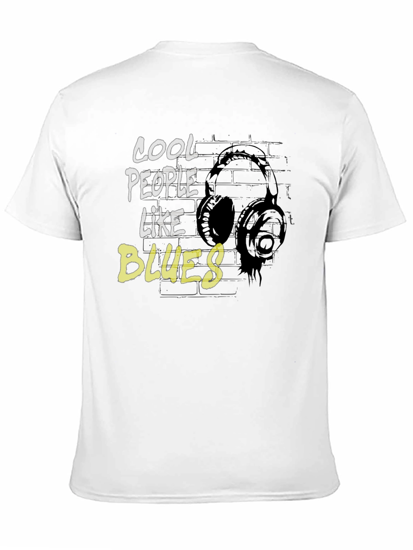 Cool People Like Blues Graphic Tee