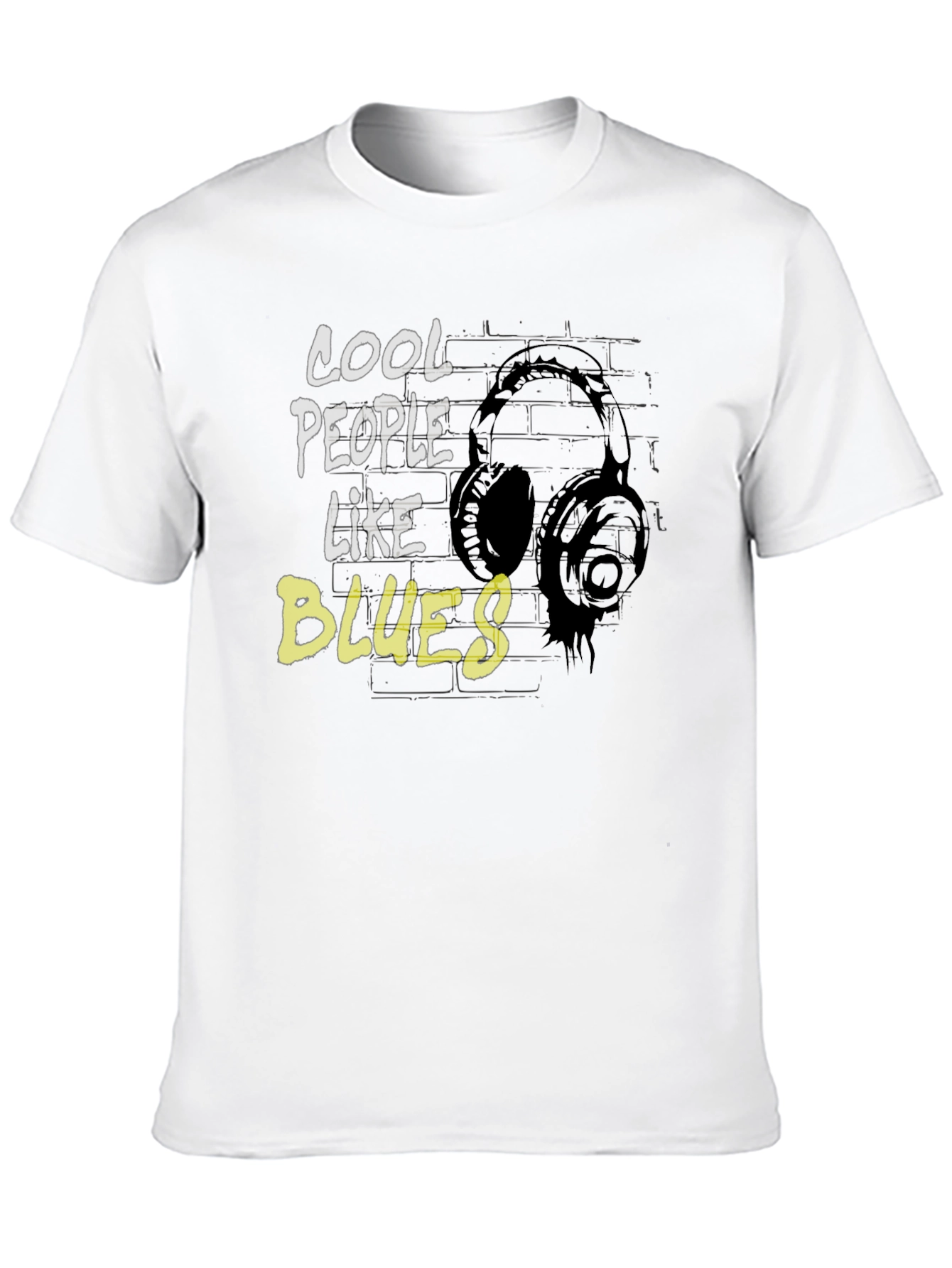 Cool People Like Blues Graphic Tee