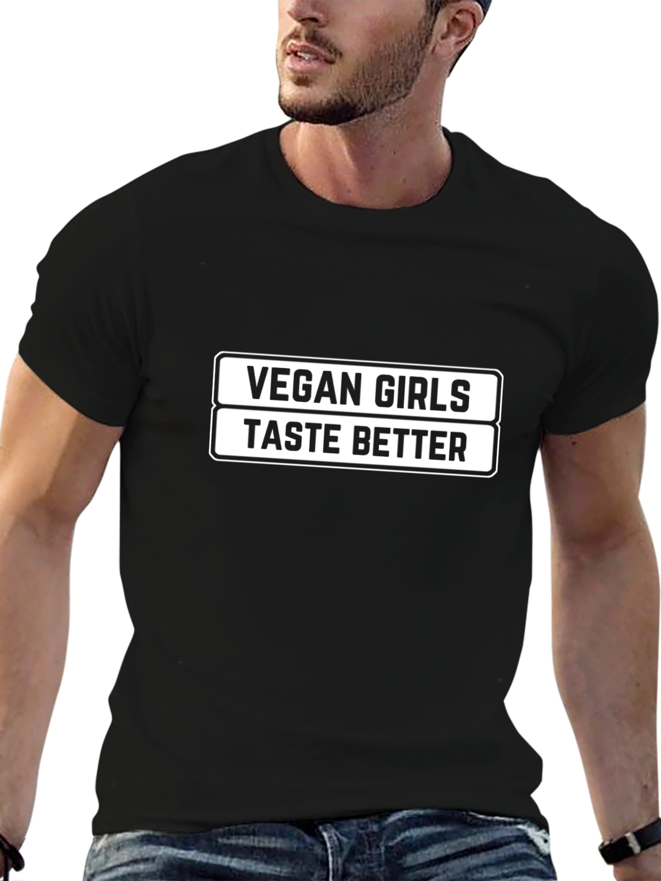 Vegan Girls Taste Better Graphic Tee