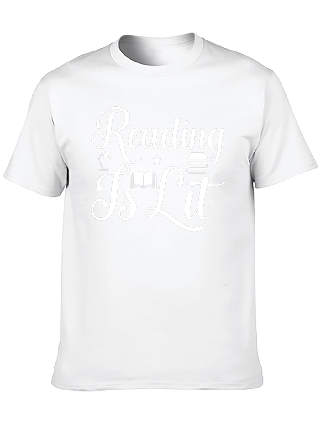 Reading Is Lit Black T-Shirt