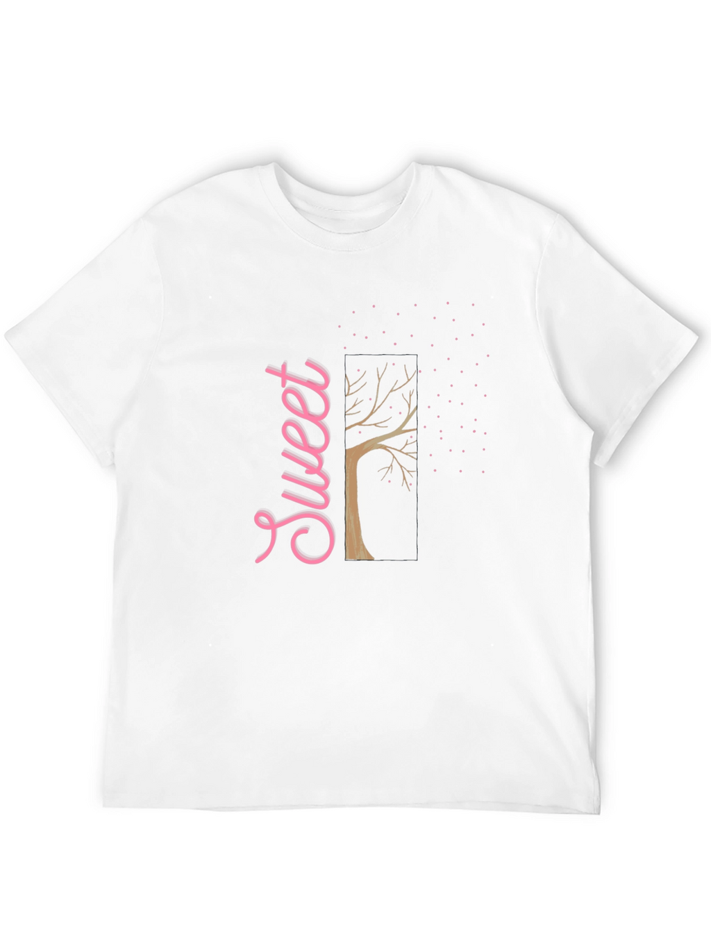 Sweet Tree Black Graphic T-Shirt