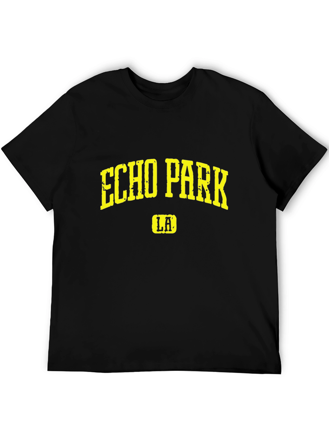 Echo Park LA Black T-Shirt