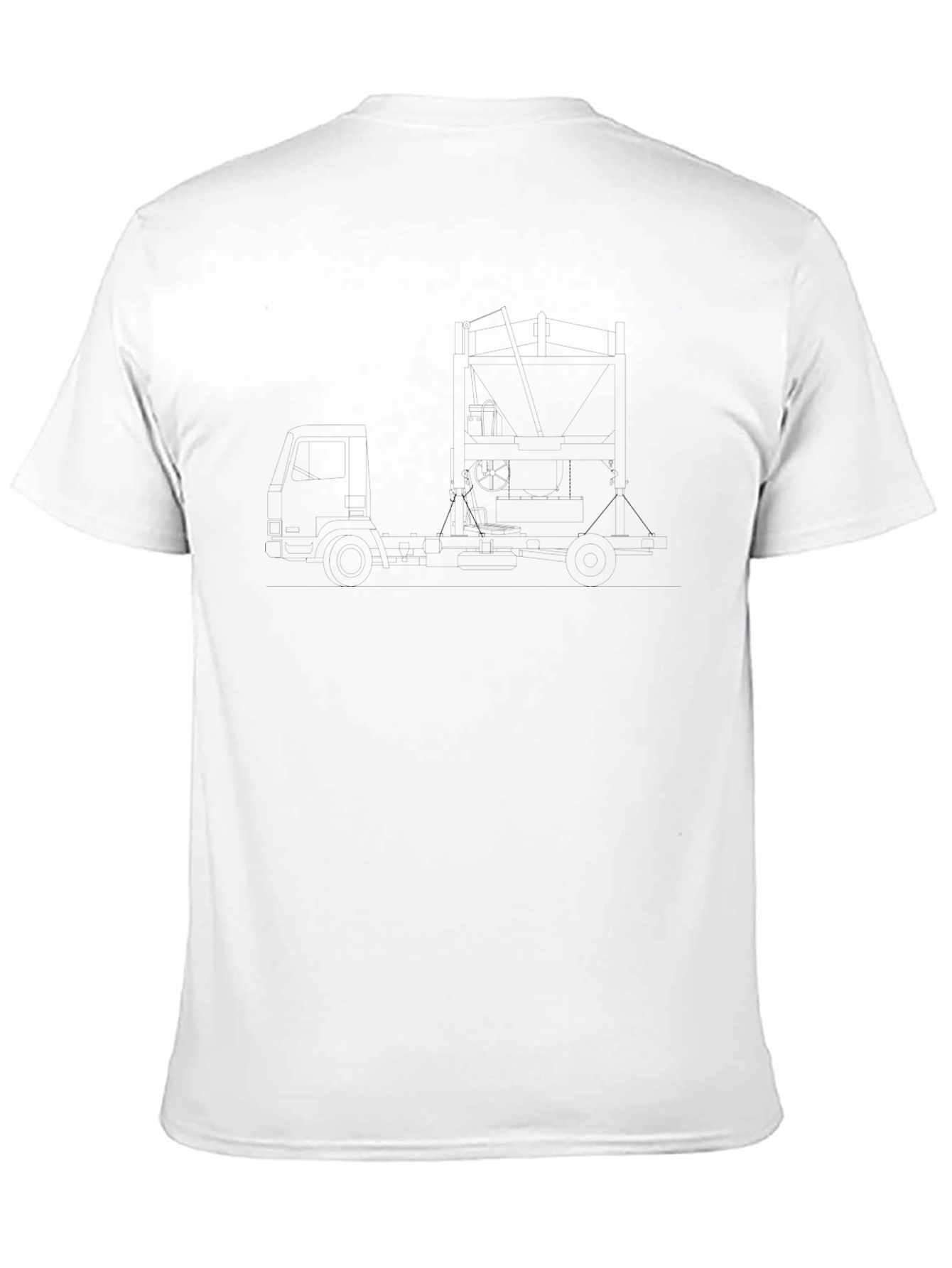 Mens Black Graphic Tee