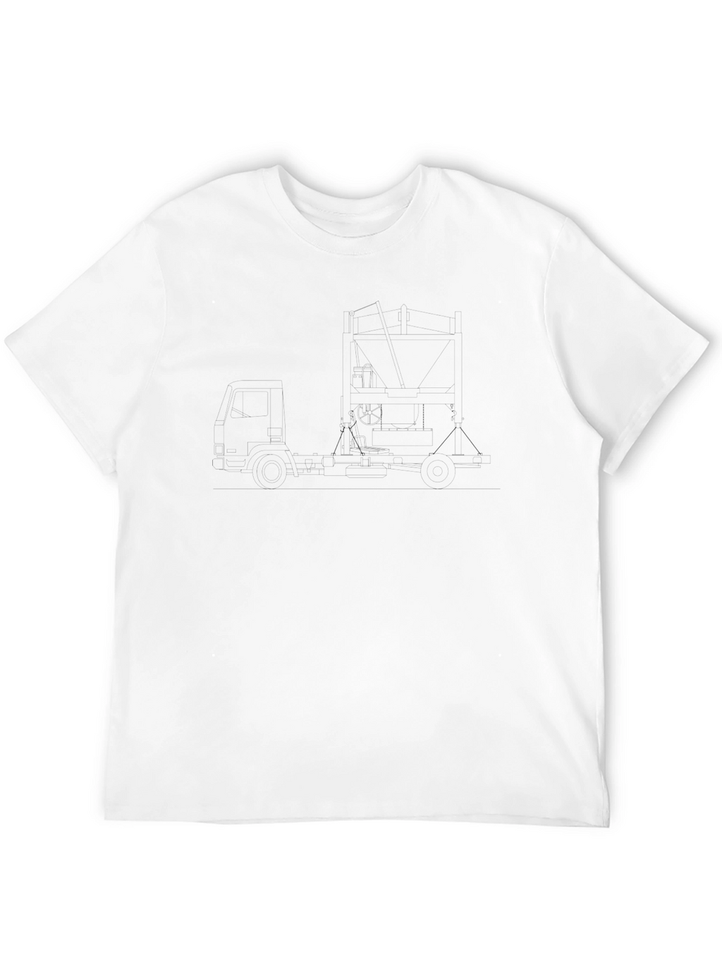 Mens Black Graphic Tee