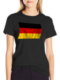 Germany Flag T-Shirt - Black Pride Tee