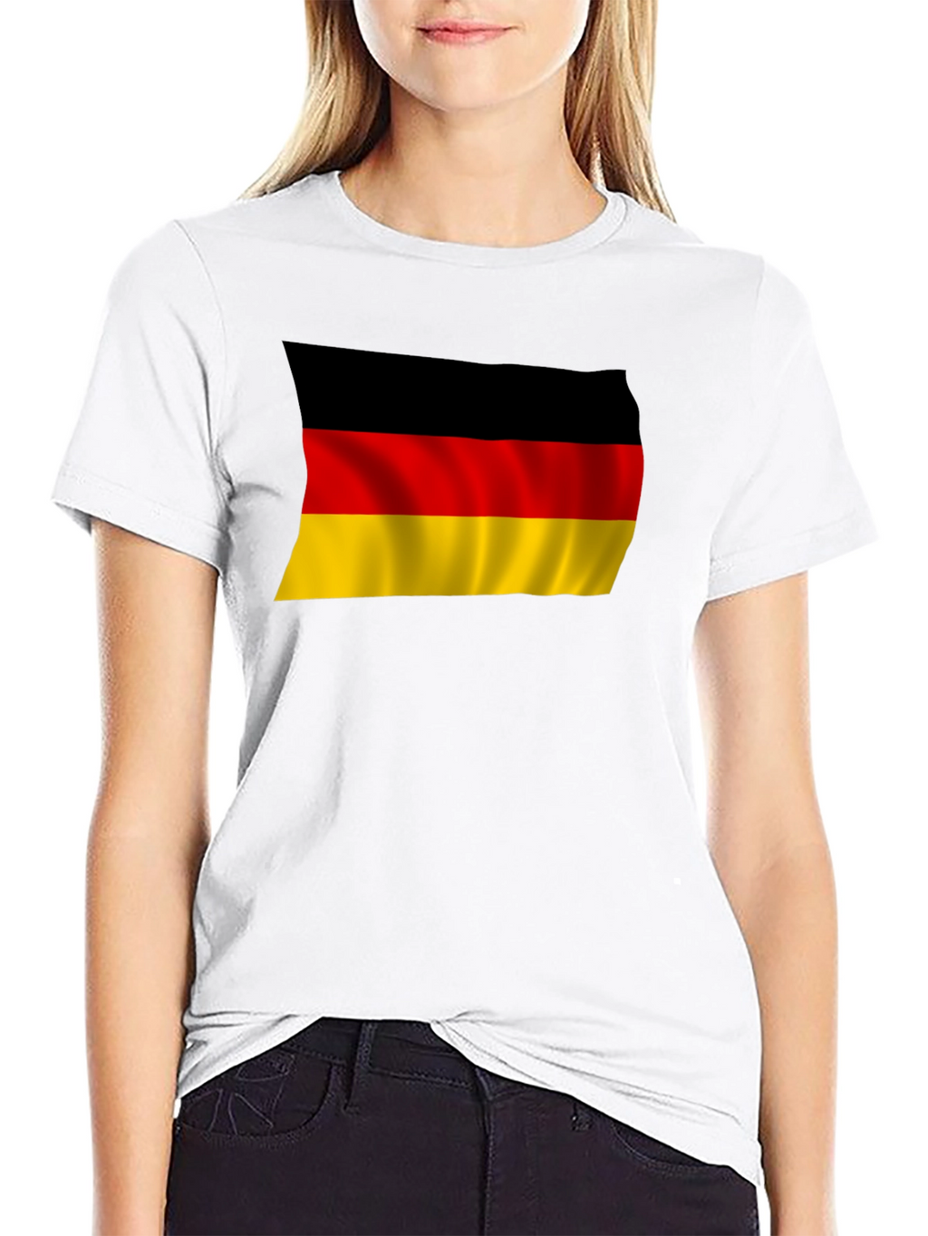 Germany Flag T-Shirt - Black Pride Tee