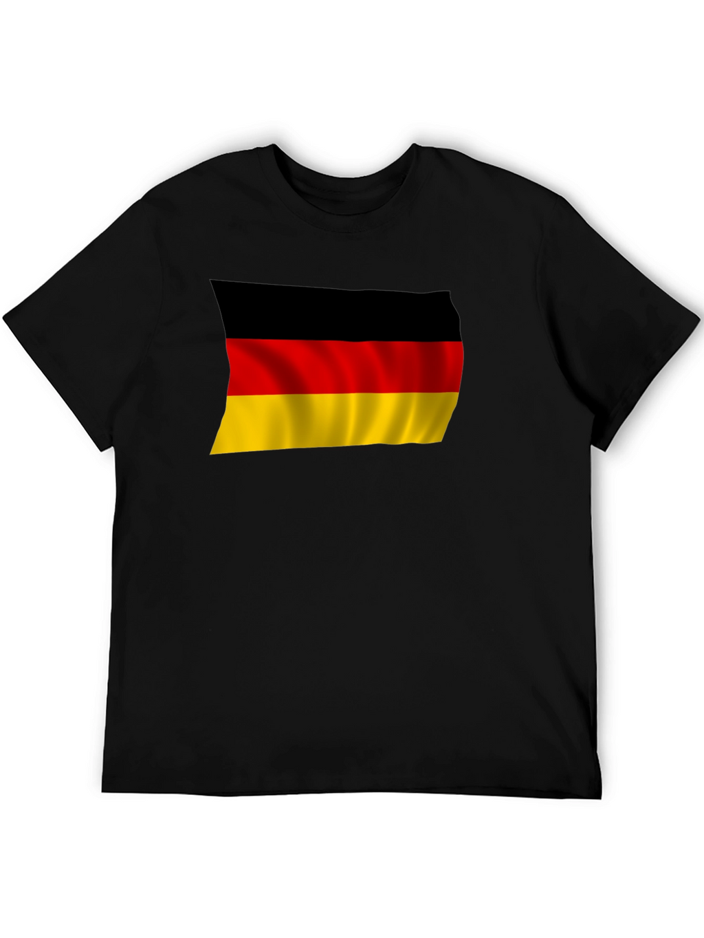 Germany Flag T-Shirt - Black Pride Tee
