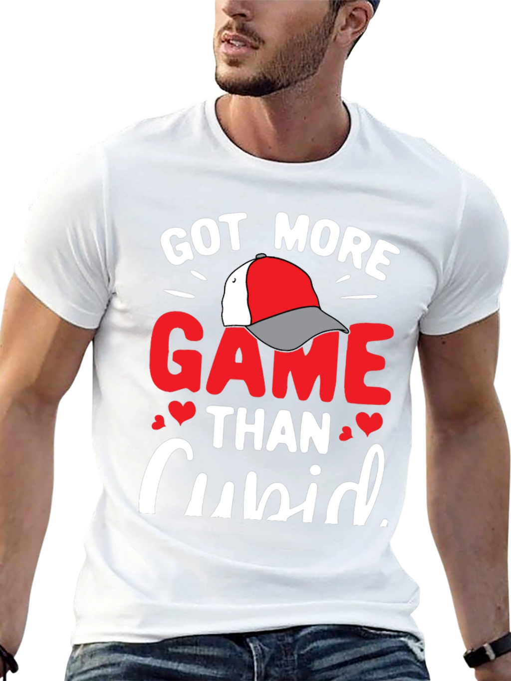 Got More Game Than Cupid Valentines T-Shirt