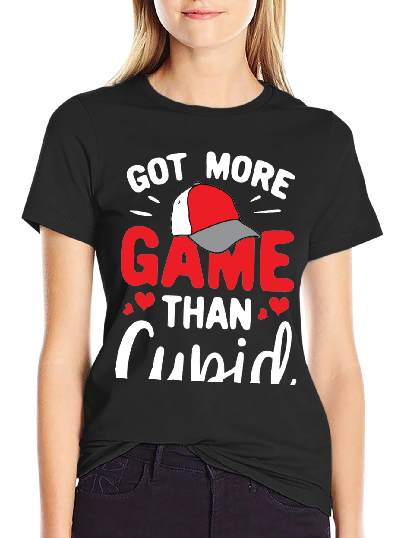 Got More Game Than Cupid Valentines T-Shirt