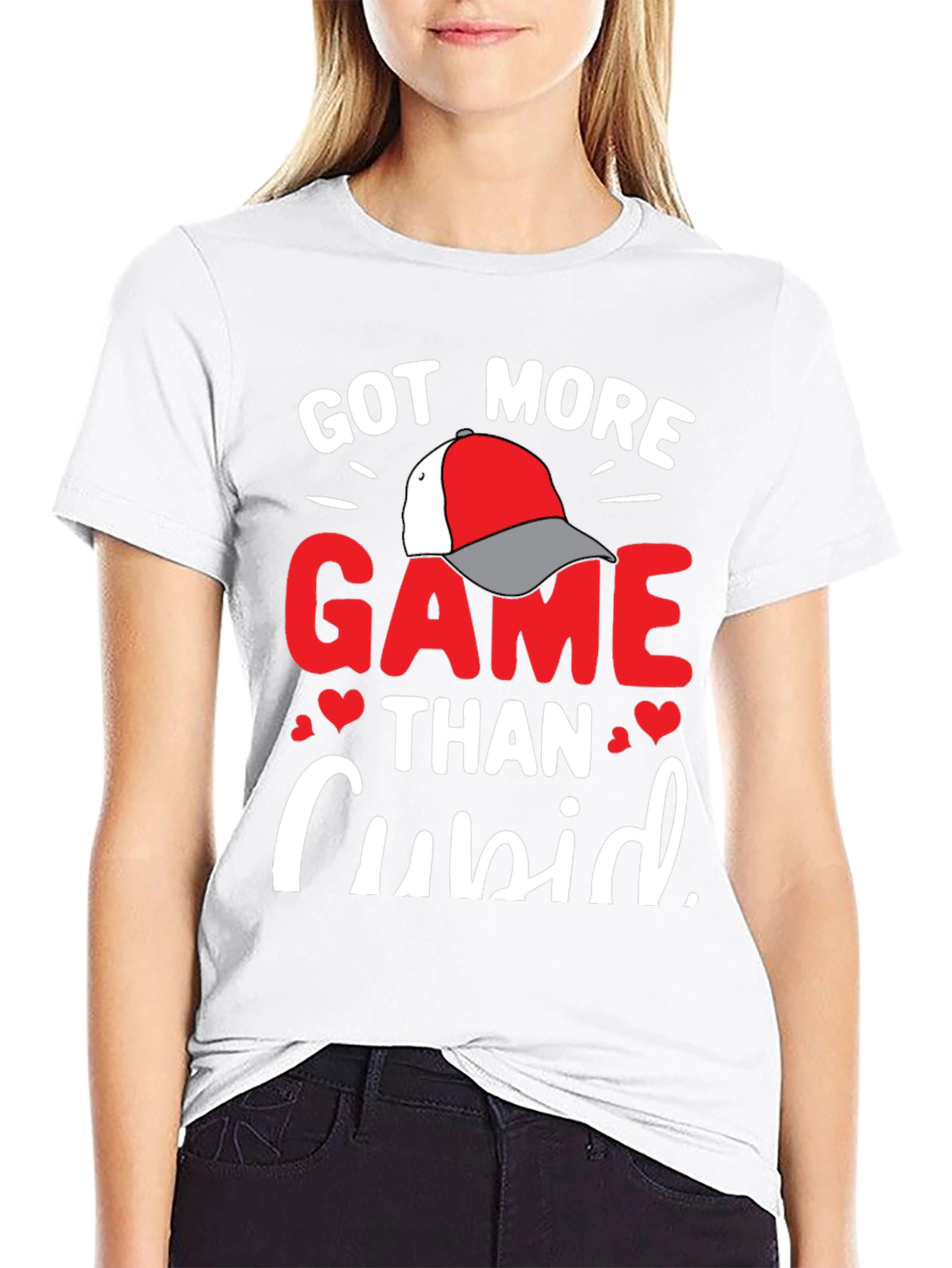Got More Game Than Cupid Valentines T-Shirt