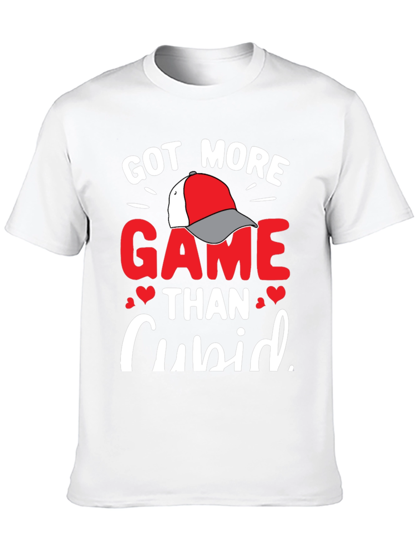 Got More Game Than Cupid Valentines T-Shirt