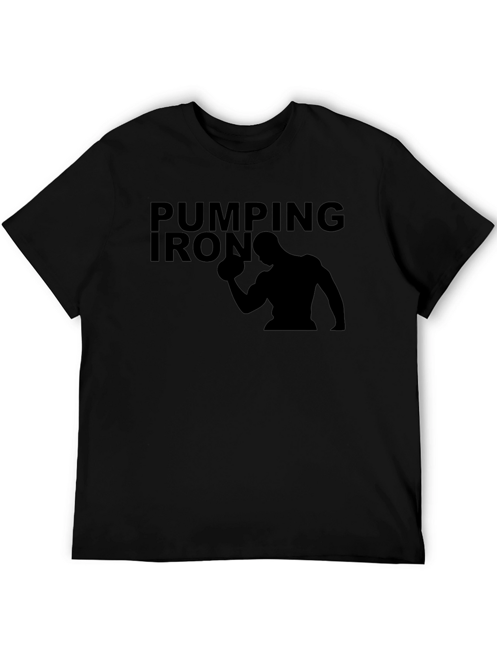 Pumping Iron Graphic T-Shirt - Bodybuilding Gym Tee