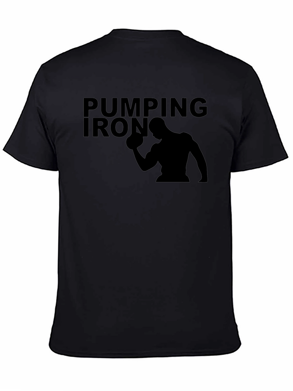 Pumping Iron Graphic T-Shirt - Bodybuilding Gym Tee