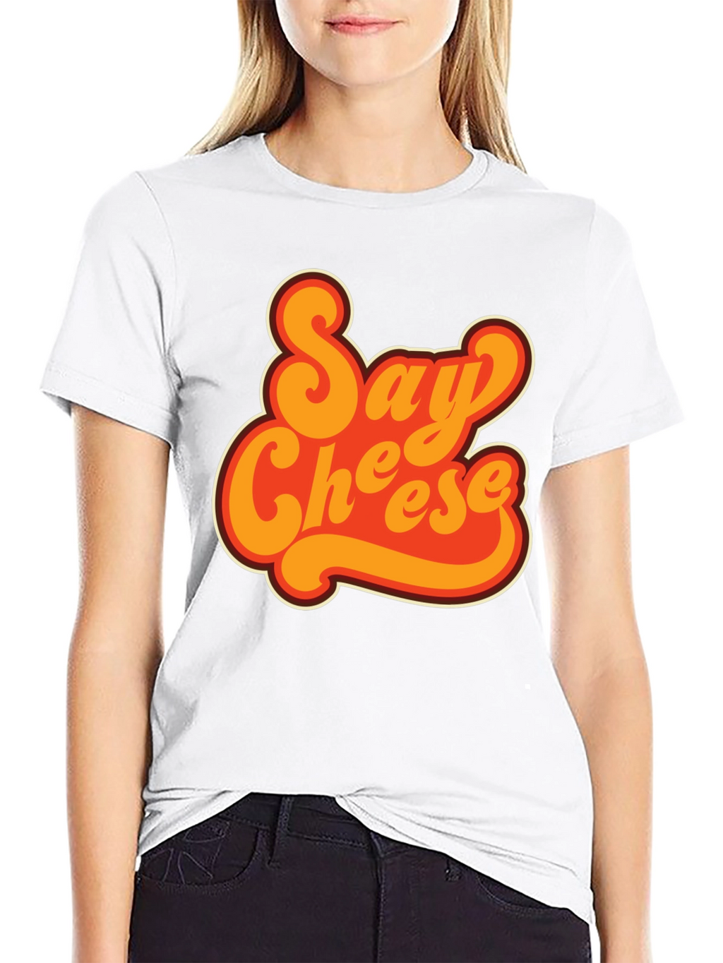 Retro Say Cheese Graphic Tee