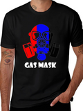 Gas Mask Graphic Tee - Bold Statement T-Shirt