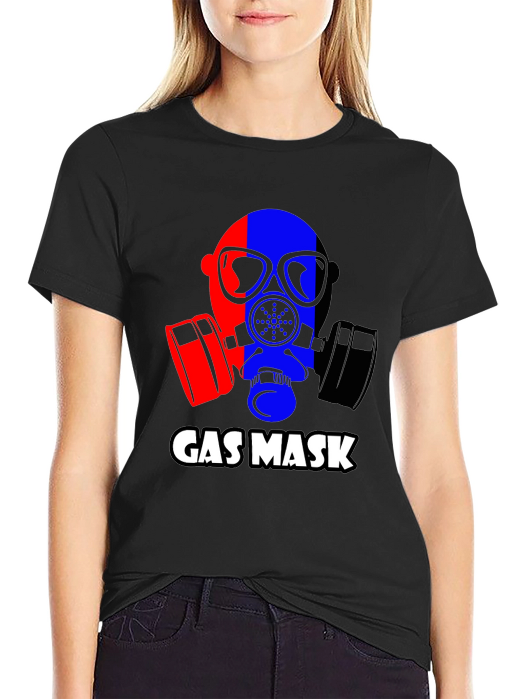Gas Mask Graphic Tee - Bold Statement T-Shirt