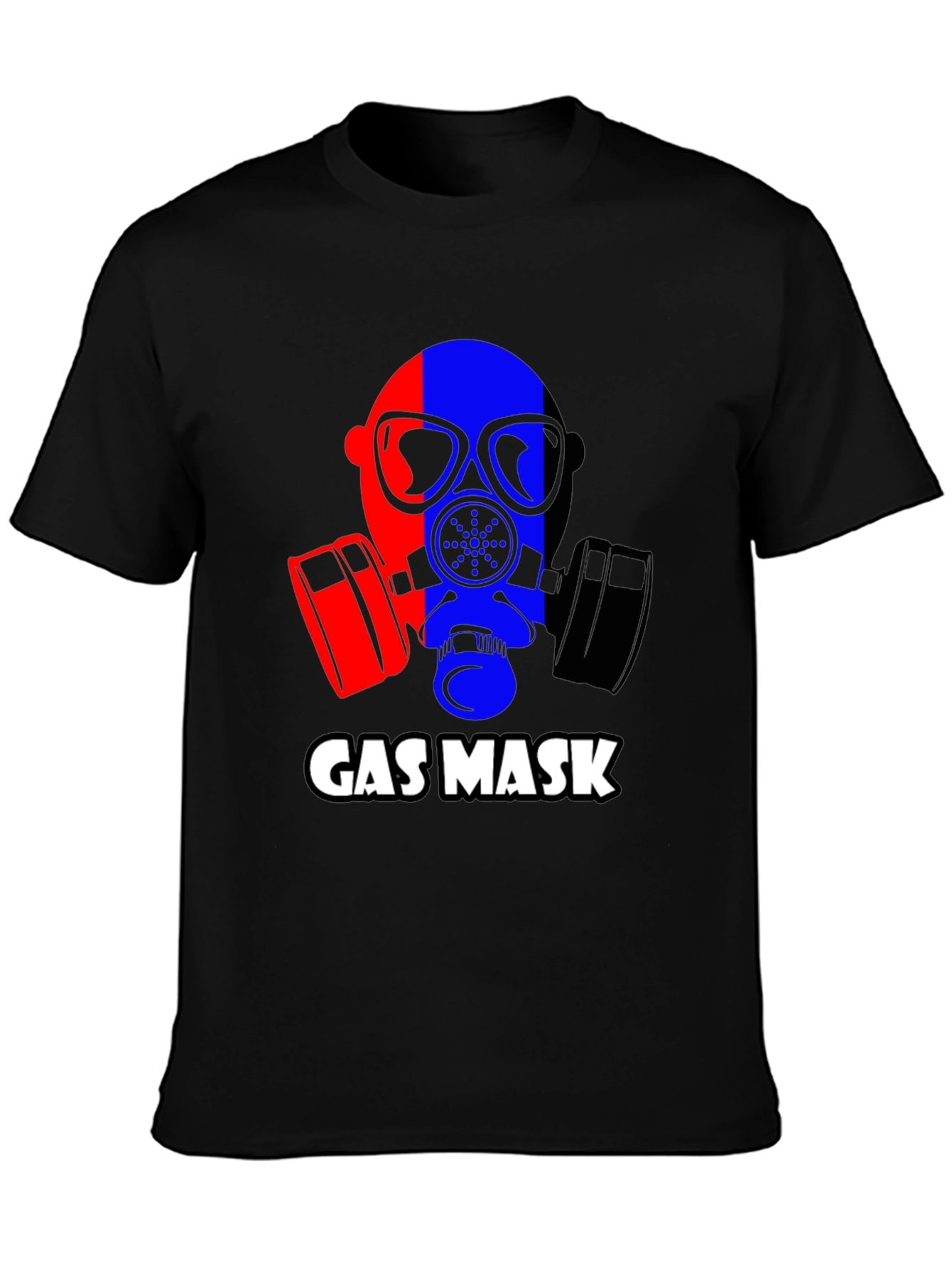 Gas Mask Graphic Tee - Bold Statement T-Shirt