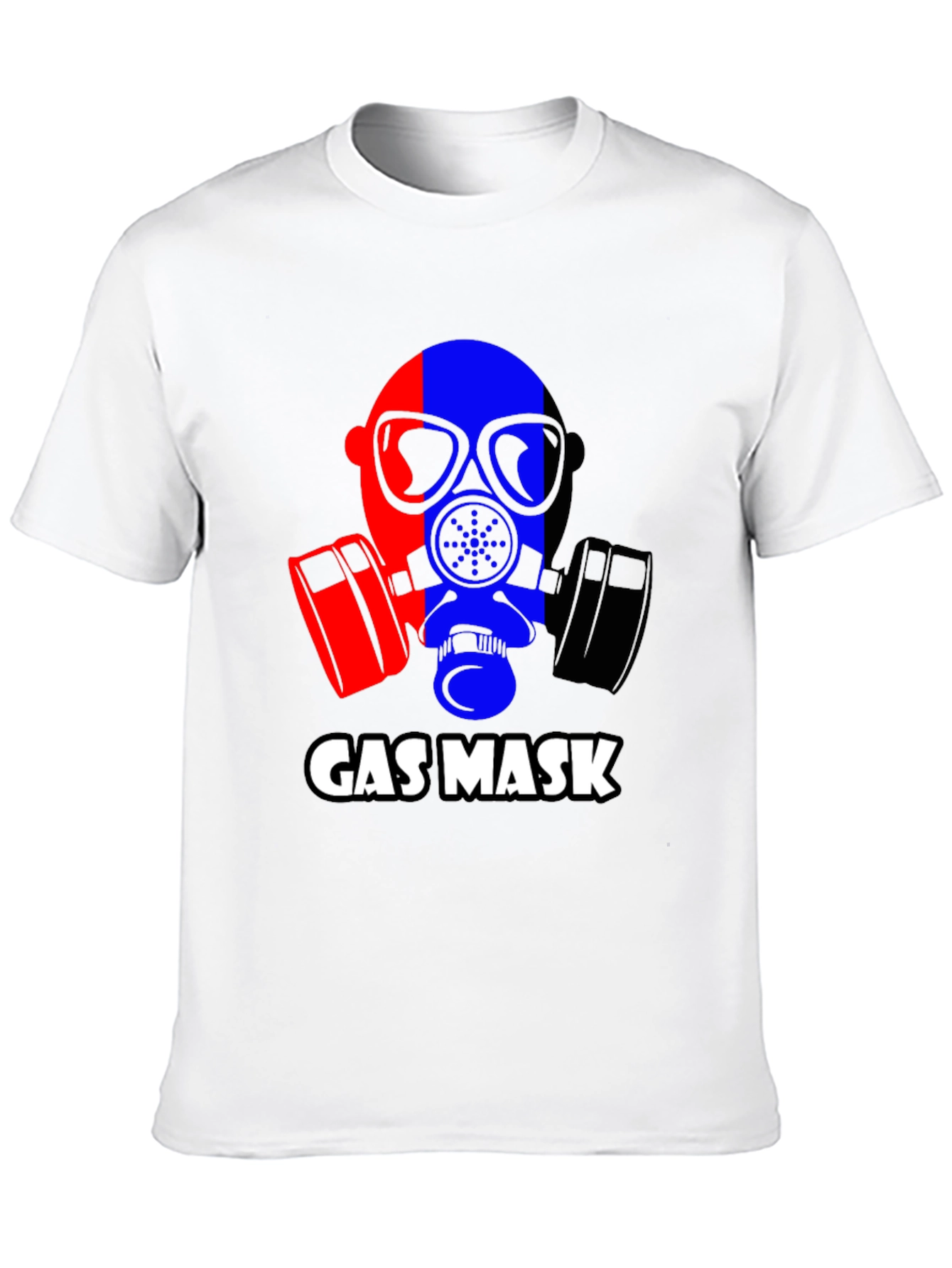 Gas Mask Graphic Tee - Bold Statement T-Shirt