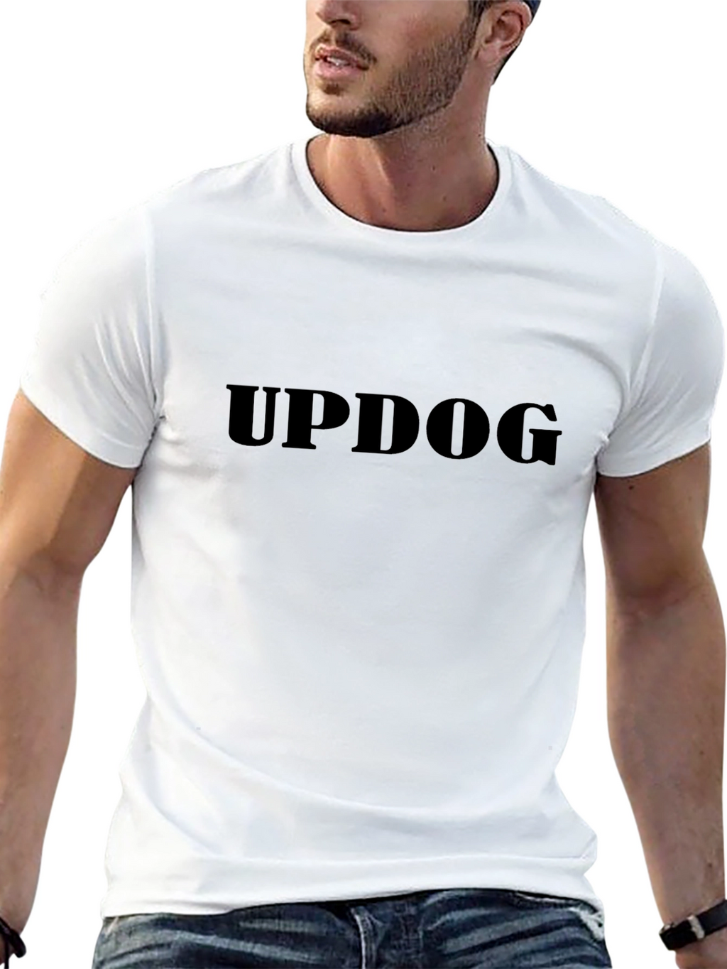 Updog Graphic Tee - Classic Black T-Shirt