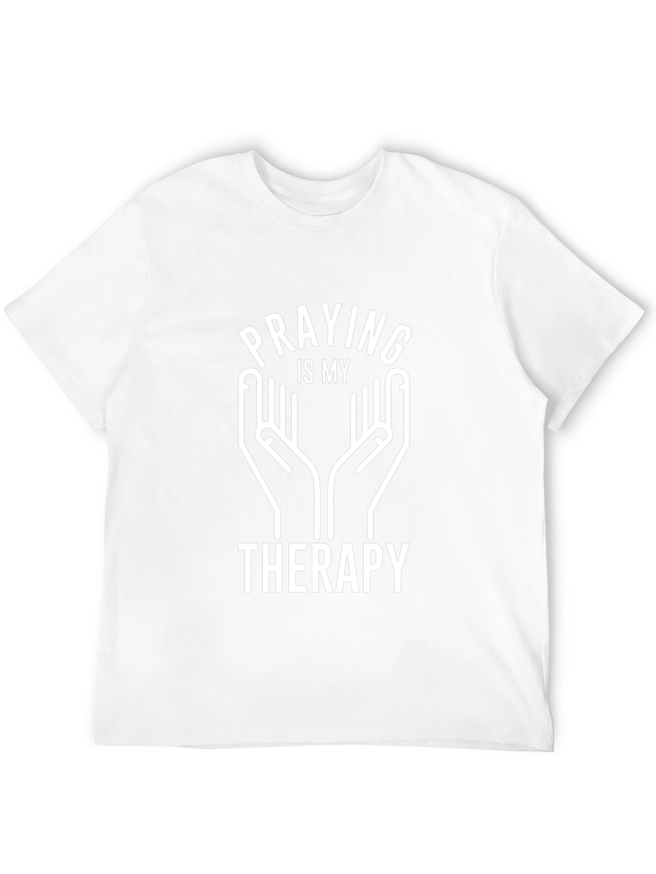 Praying is My Therapy Graphic T-Shirt
