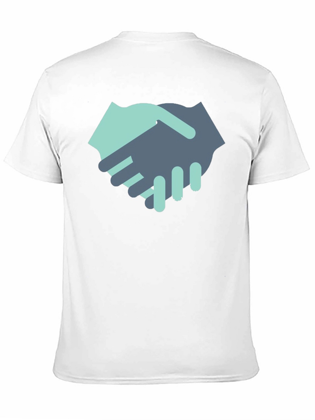 Handshake Graphic Black T-Shirt