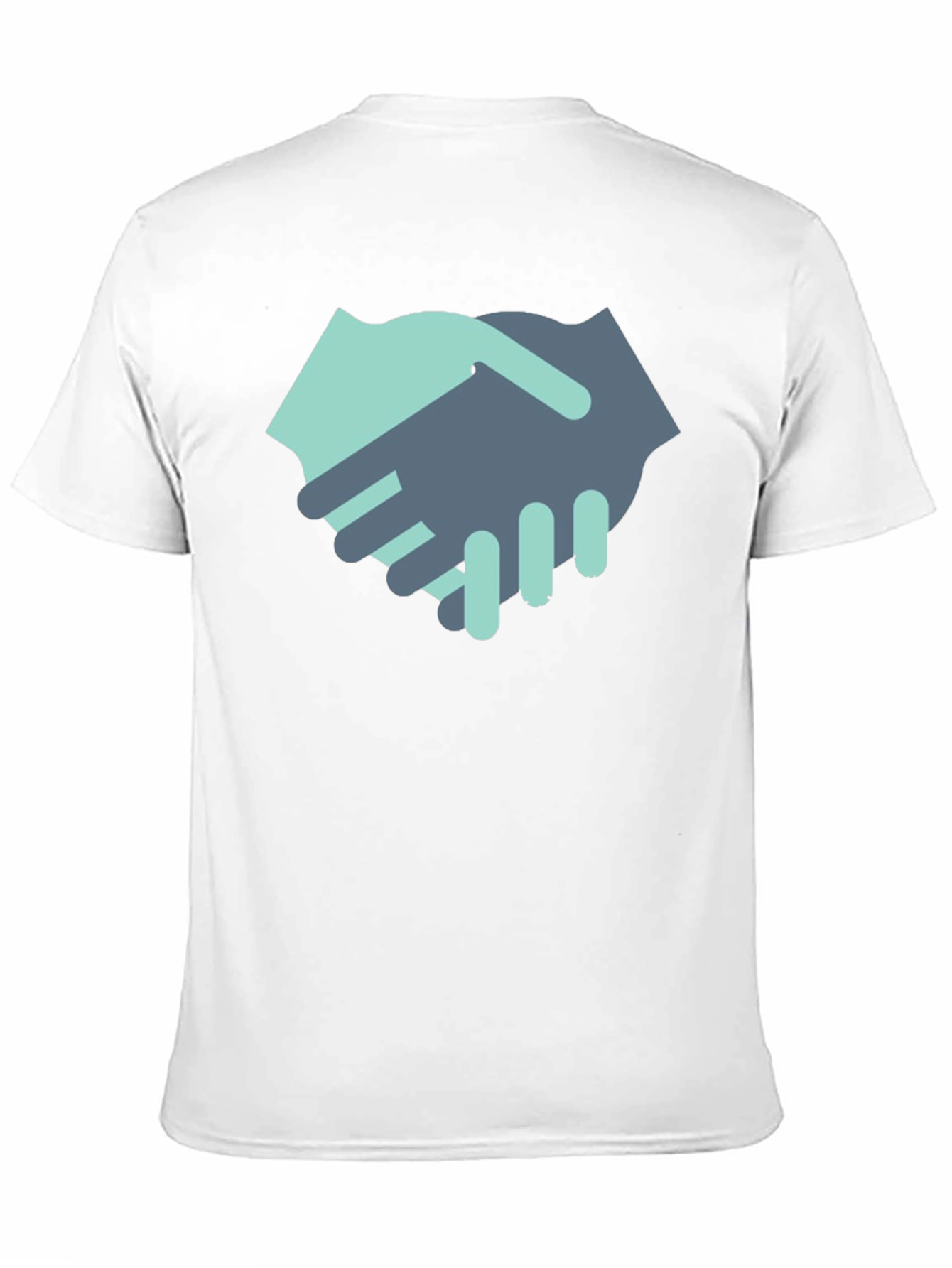 Handshake Graphic Black T-Shirt