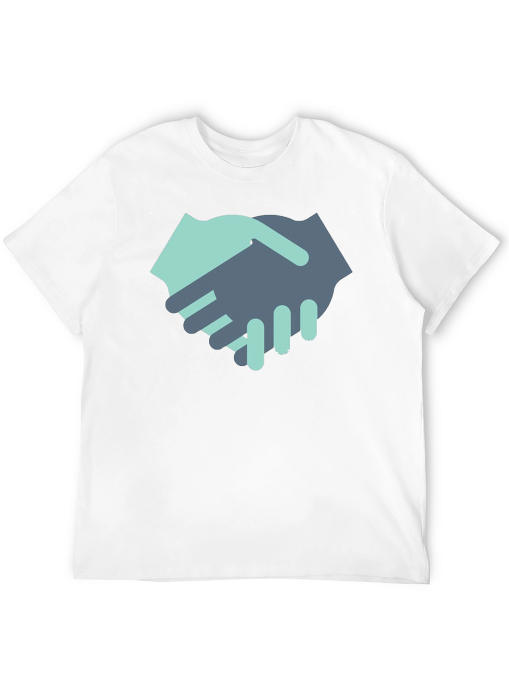 Handshake Graphic Black T-Shirt