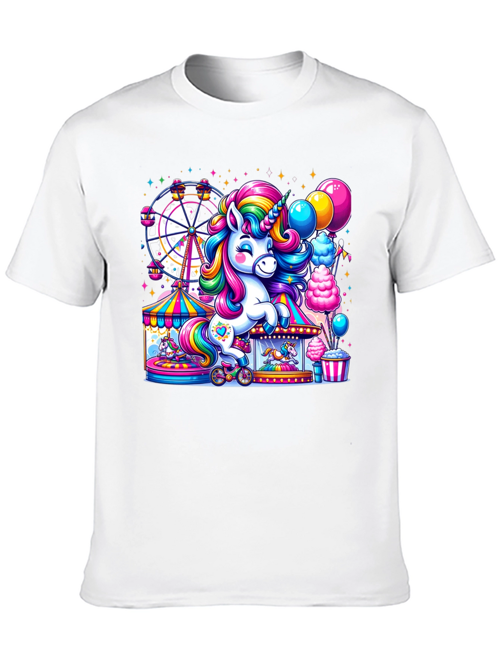 Unicorn Carnival Graphic Tee
