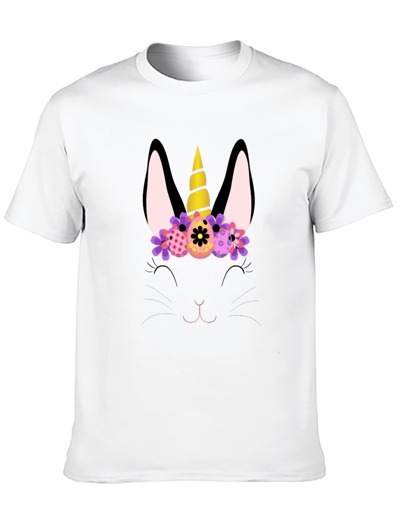 Easter Unicorn Bunny Graphic Tee