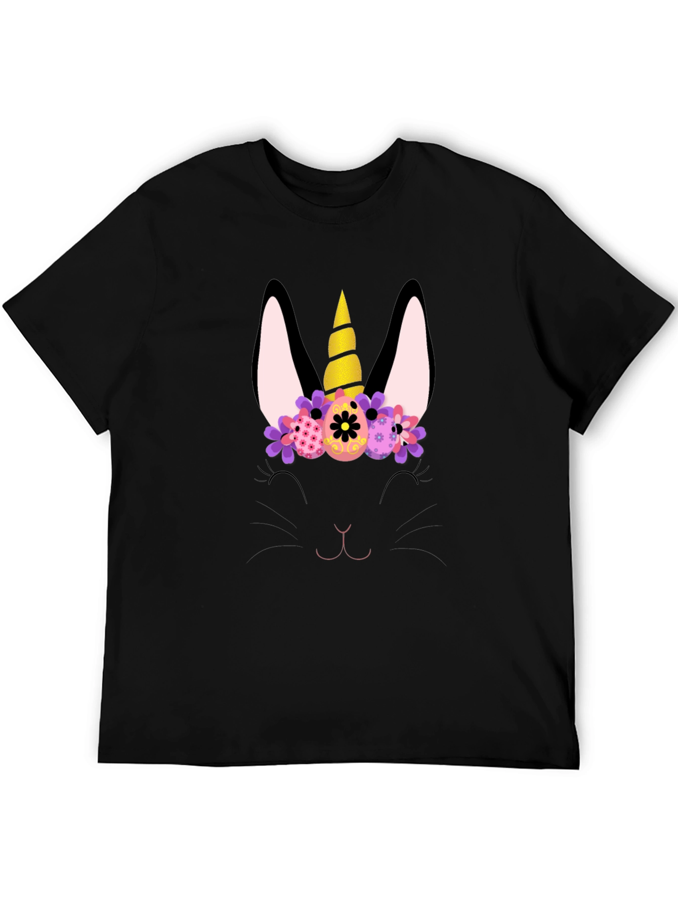 Easter Unicorn Bunny Graphic Tee