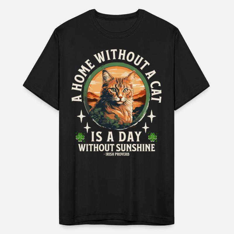 A DAY WITHOUT A CAT IRISH PROVERB Kitty Design