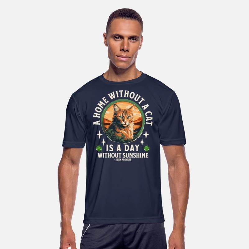 A DAY WITHOUT A CAT IRISH PROVERB Kitty Design